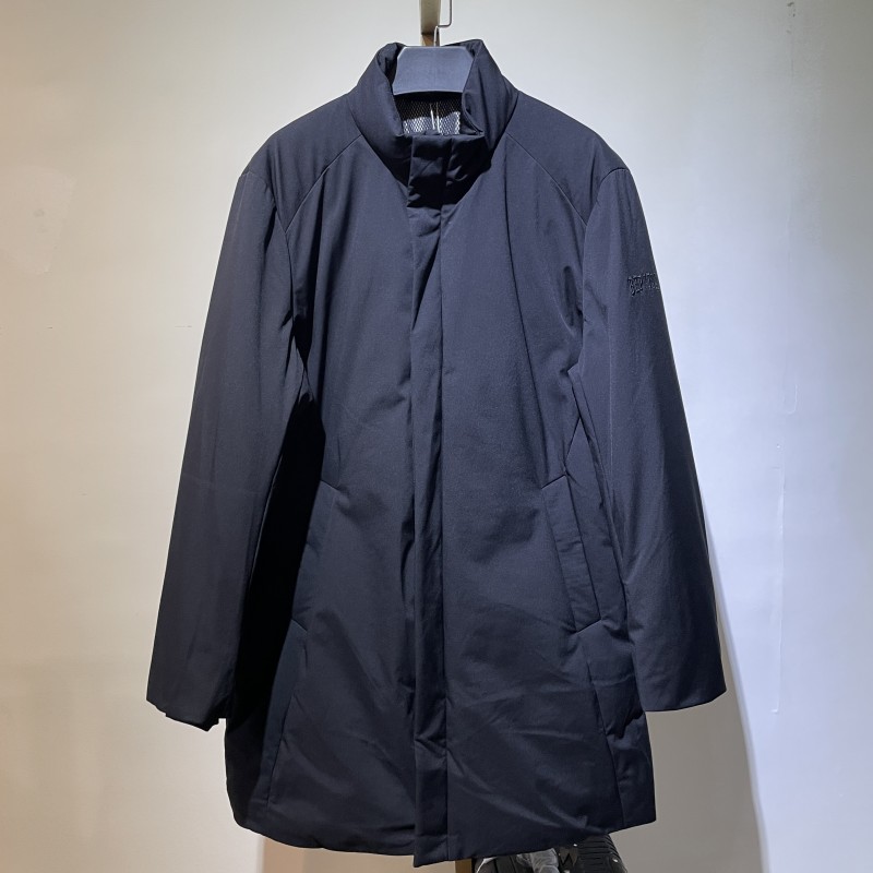 【超值推荐】比华丽包罗厚立领男士冬季潮流长款休闲羽绒服AW32