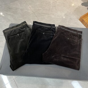 LY6-1703E男士秋冬新款商务休闲裤 春秋宽松直筒裤子