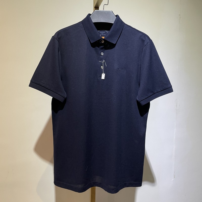 AD385男士短袖T恤夏季翻领运动休闲上衣中青年上衣 175码