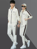 情侣运动套装 运动套装 韩版 男士 春秋加绒休闲女运动服 开衫 2025秋季