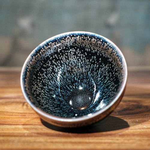 宋研点茶盏仿宋点茶油滴建盏
