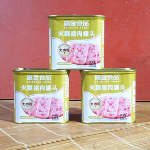 高金火腿猪肉午餐肉罐头340g麻辣烫串串冒菜火锅食材方便速食商用