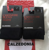 意大利CALZEDONIA 袜 女士秋冬黑色不透明羊绒舒适连裤