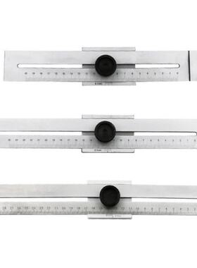 0-200/250/300mm Woodworking T type Scriber Marking Gauge Rul