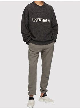 2020 Designer Brand Pullover Sweater  11 fog essential