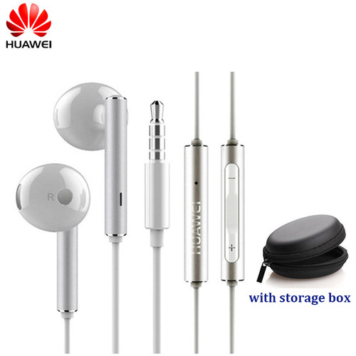 Original Huawei Honor AM116 Earphone Metal With Mic Volume C