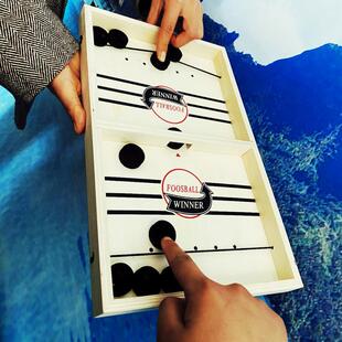2020 New Slingpuck  Montessori Fast Paced Board   s Wooden A