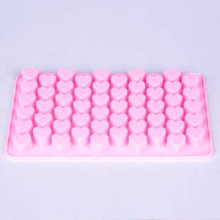 55 Heart-Shaped Silicone Chocolate Molds Moulds to Make Cand