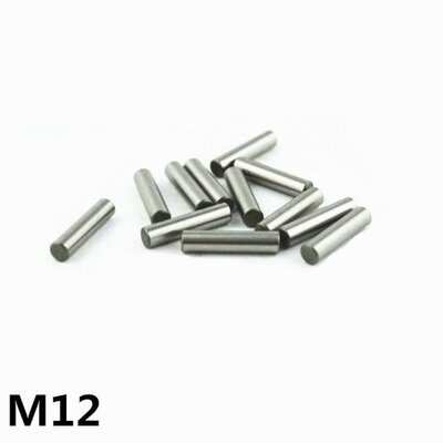 20pcs 12 mm Bearing Steel Cylindrical Pin Locating Pin Needl