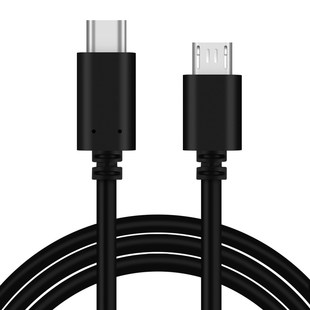 1Pcs Charging Cable Type C (USB C) Male To Micro USB Male D