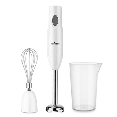 4-in-1 Stainless Steel Immersion Hand  Blender Mixer Vegetab