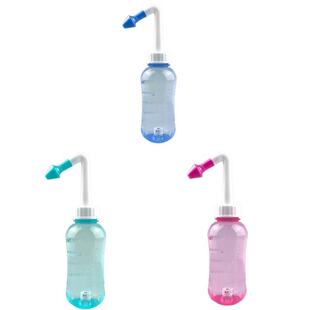 1Set 300ML Nasal Irrigator Nasal Rinse Bottle Nasal Wash Cle