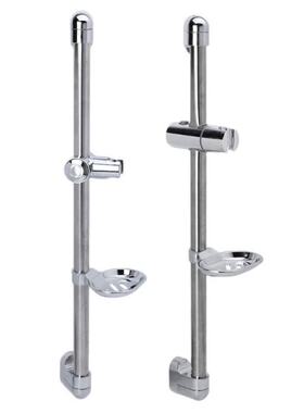 Stainless Steel Shower Rod With Soap Dish Lifter Stainless S