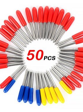 50Pcs 30/45/60 Degree Roland Cricut  Vinyl Cutter Blade Knif