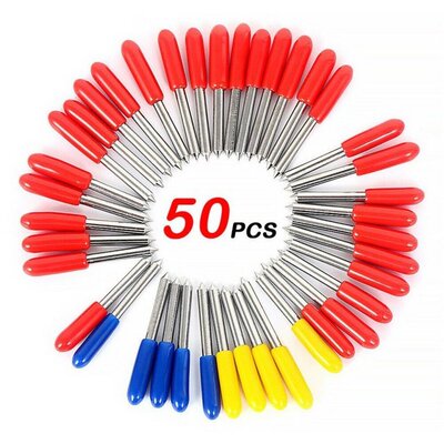 50Pcs 30/45/60 Degree Roland Cricut  Vinyl Cutter Blade Knif