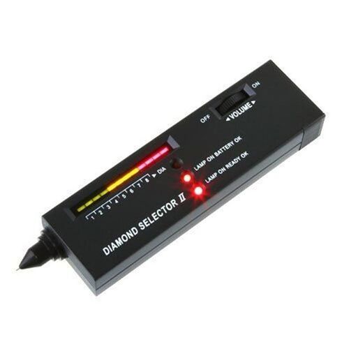 Diamond Gems Tester Pen Portable Gemstone Selector Tool LED