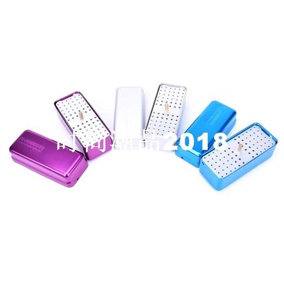 72 Hole Autoclave Sterilizer Case Burs Dental Disinfection E
