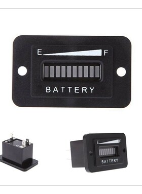 1Pcs Univerisal 48V Battery Capacity LED screen Indicator M