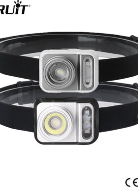 BORUiT B36 XPG2+2*3030 Red Light Mini Headlamp LED Memory F