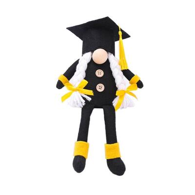 2021 Graduation Gnomes Long Leg Plush Grad Swedish Tomte Gra