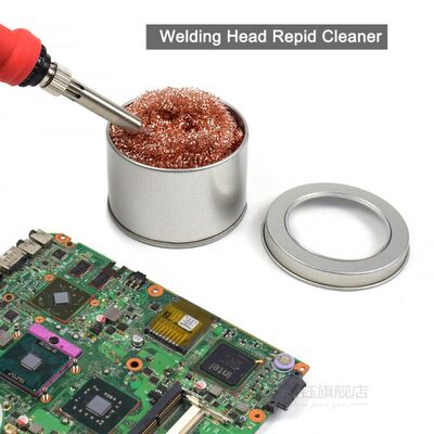 Soldering Iron Tip Cleaning Copper Wire Ball Kit Soldering H