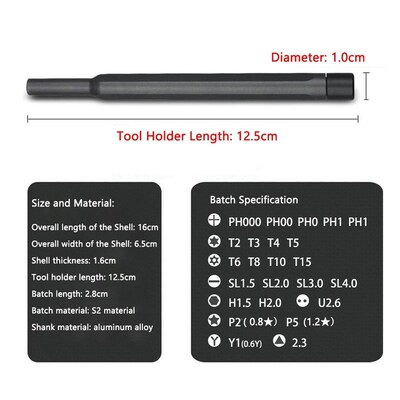 25 in 1 Screwdrive Kit Cell Phones Opening Pry Mobile Phone