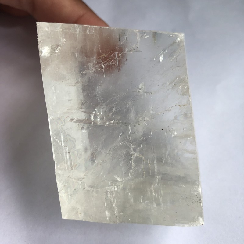 1pcs 180-200g Natural selenite gypsum, rough first crystal c