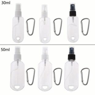 Portable Transparent Empty Spray Bottles Hand Sanitizer Empt