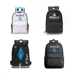 High Quality Anime Game Detroit Become Human Cosplay Backpa