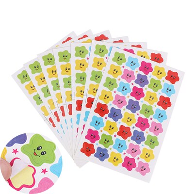 10sheets=400Pcs Smiley Face Star stickers Decal School Cute