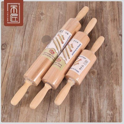 wood rolling big rolling stick dumpling wrappers roller long