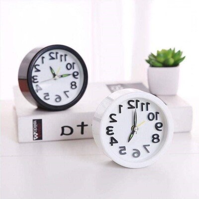 rectangular rising time small alarm clock desk timer student