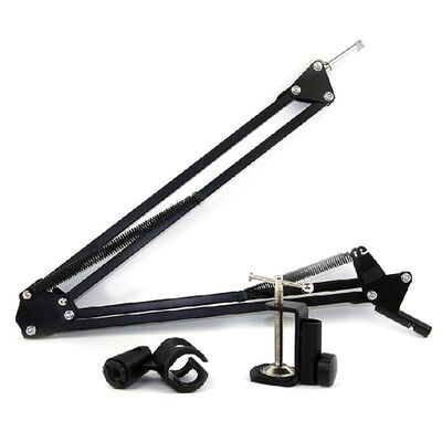 Mic Arm Stand Microphone Suspension Boom Scissor Holder For