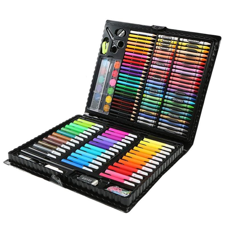 Kids Art Set Children Drawing Set Water Color Pen Crayon Oil