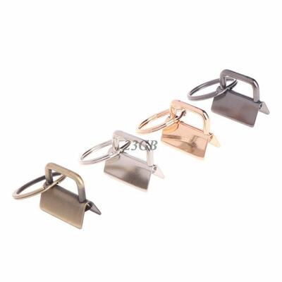 Key Fob Hardware 25mm keychain Split Ring For Wrist Wristlet