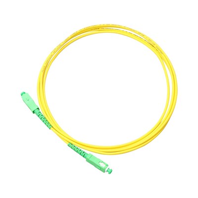 SC APC Singlemode Fiber Optic Patch Cord 2.0mm or 3.0mm  FTT