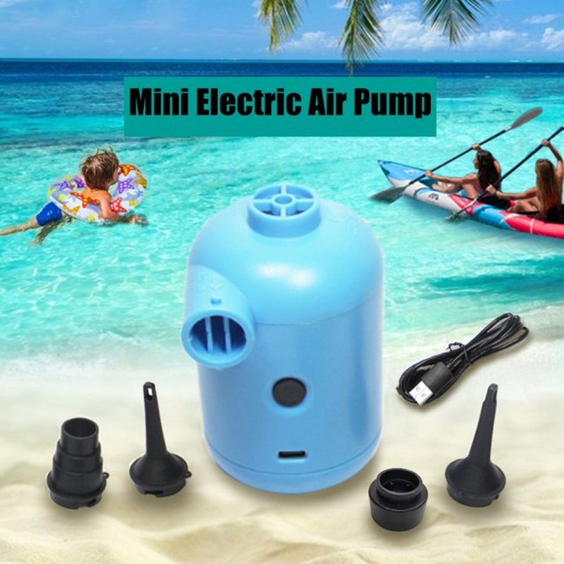 inflates/deflates design portable usb electric air pump air