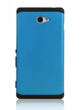Hard slim armor case for SONY XPERIA M2 S50H hard PC+soft TP