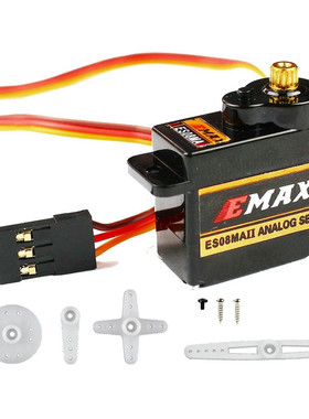 EMAX ES08MA II 12g Mini Metal Gear Analog Servo For RC Mod