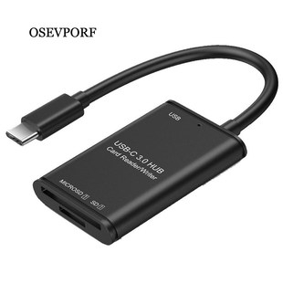 Type C Card Reader OTG Micro SD Smart Card Reader USB 3.0 H
