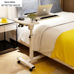 Adjustable Laptop Table with Wheel Rotate Standing Notebook