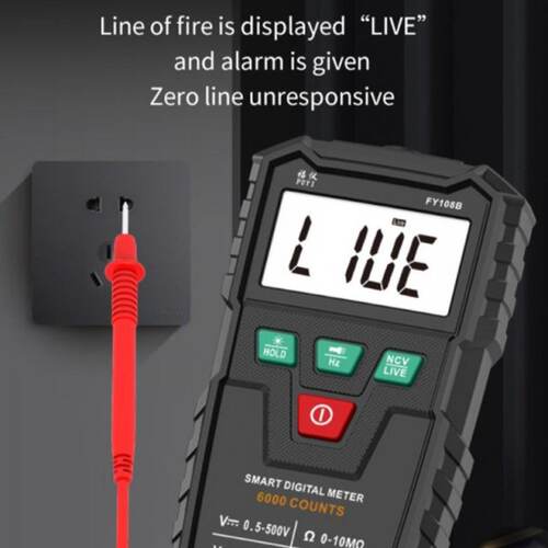 Large Capacity Measurement  NCV/live Multimeter  Firewire Re