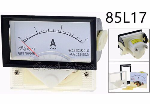 85L17 AC 1A 2A 3A 5A 10A 15A 20A 30A 50A 75A Analog Ammeter