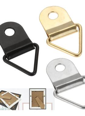 50 Pcs 21*12mm Metal Photo Picture Frame Wall Mount Hanger H