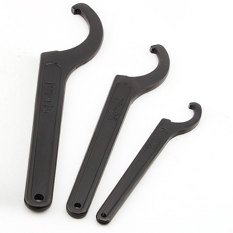 *1pcs Round Nut Hook Spanner Mill Holder Half Moon Wrench 22