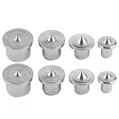 16Pcs Woodworking Dowel Centers Tenon Alignment Points Marke