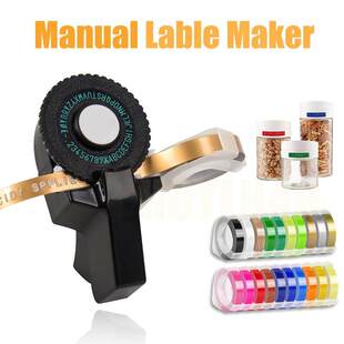 Handheld Emobossing Lable Maker Printer Manual Typewriter  M
