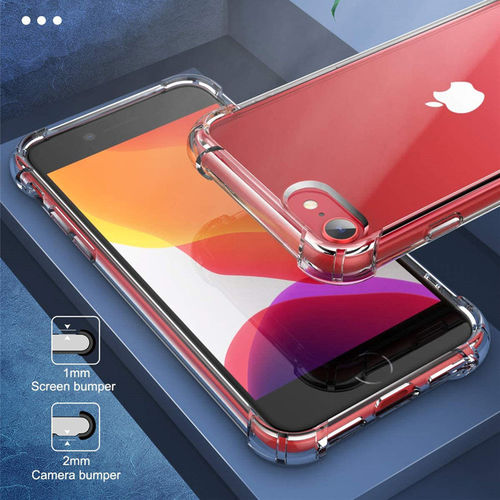 For iPhone se 2020 case Transparent TPU Cover iphoneSE SE2 7