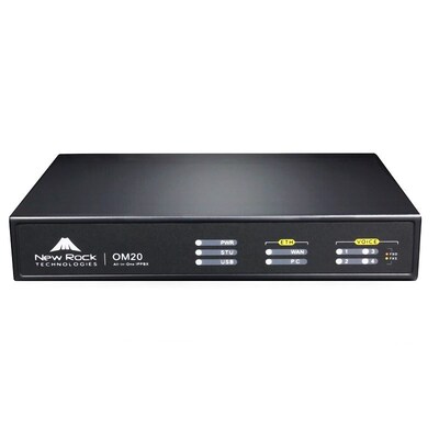 IP PBX with 2 FXO All-in-One telephony system supports inter