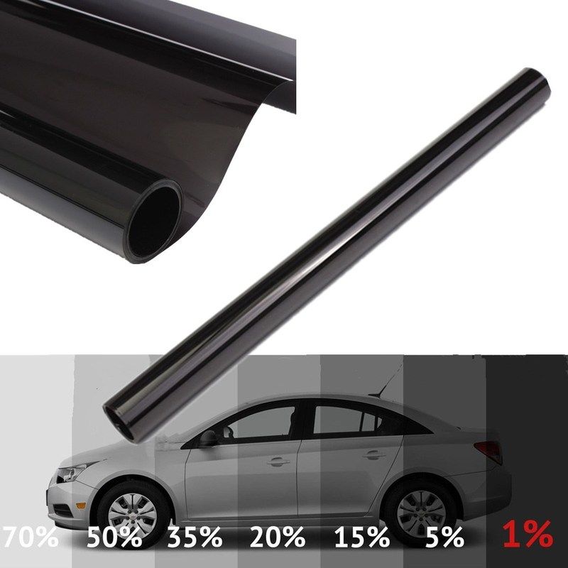 ncut 6m car window tint tinting film roll 5% 15% 30% 50% vlt